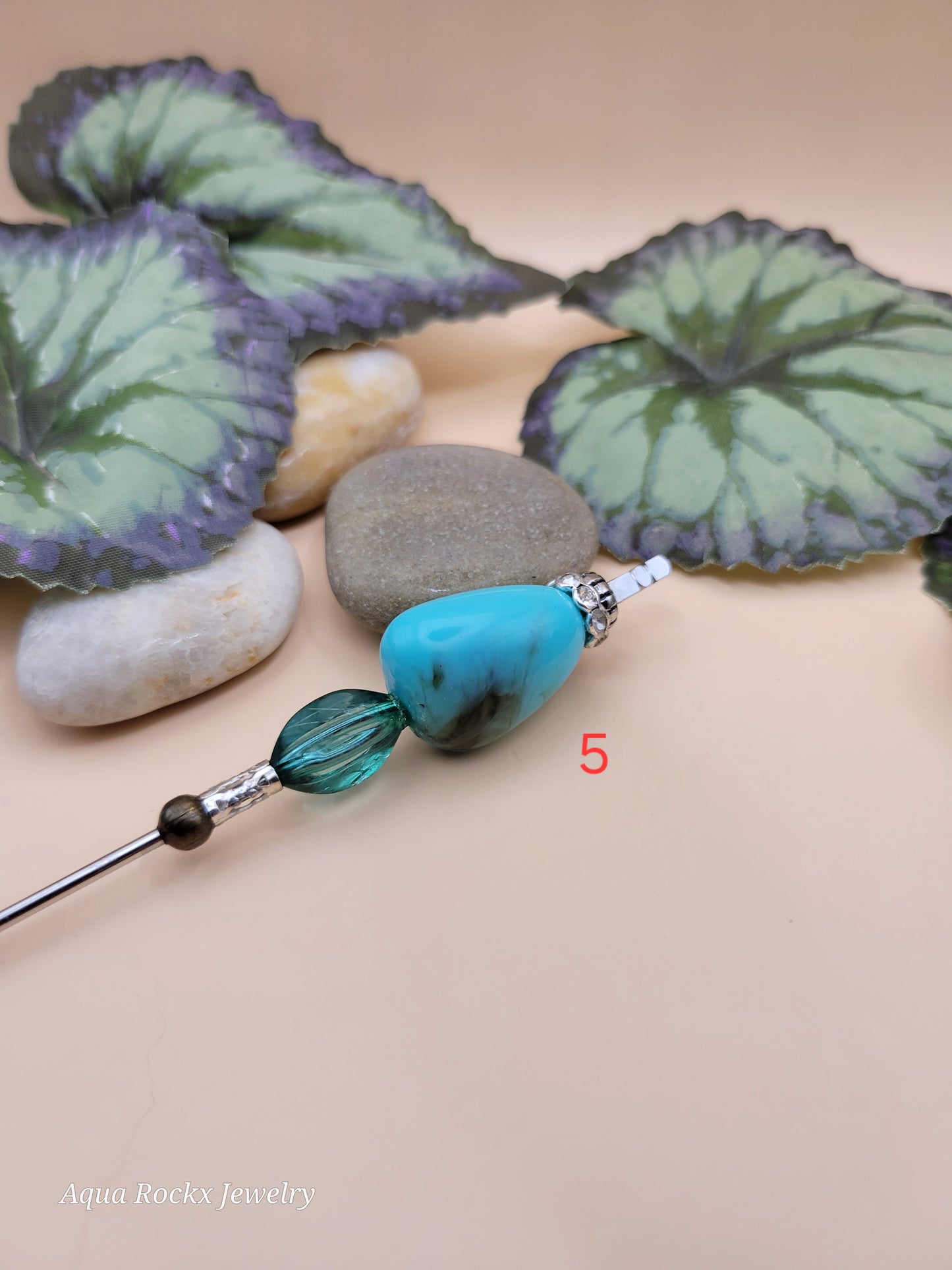 Decorative cigar nub in Aqua
