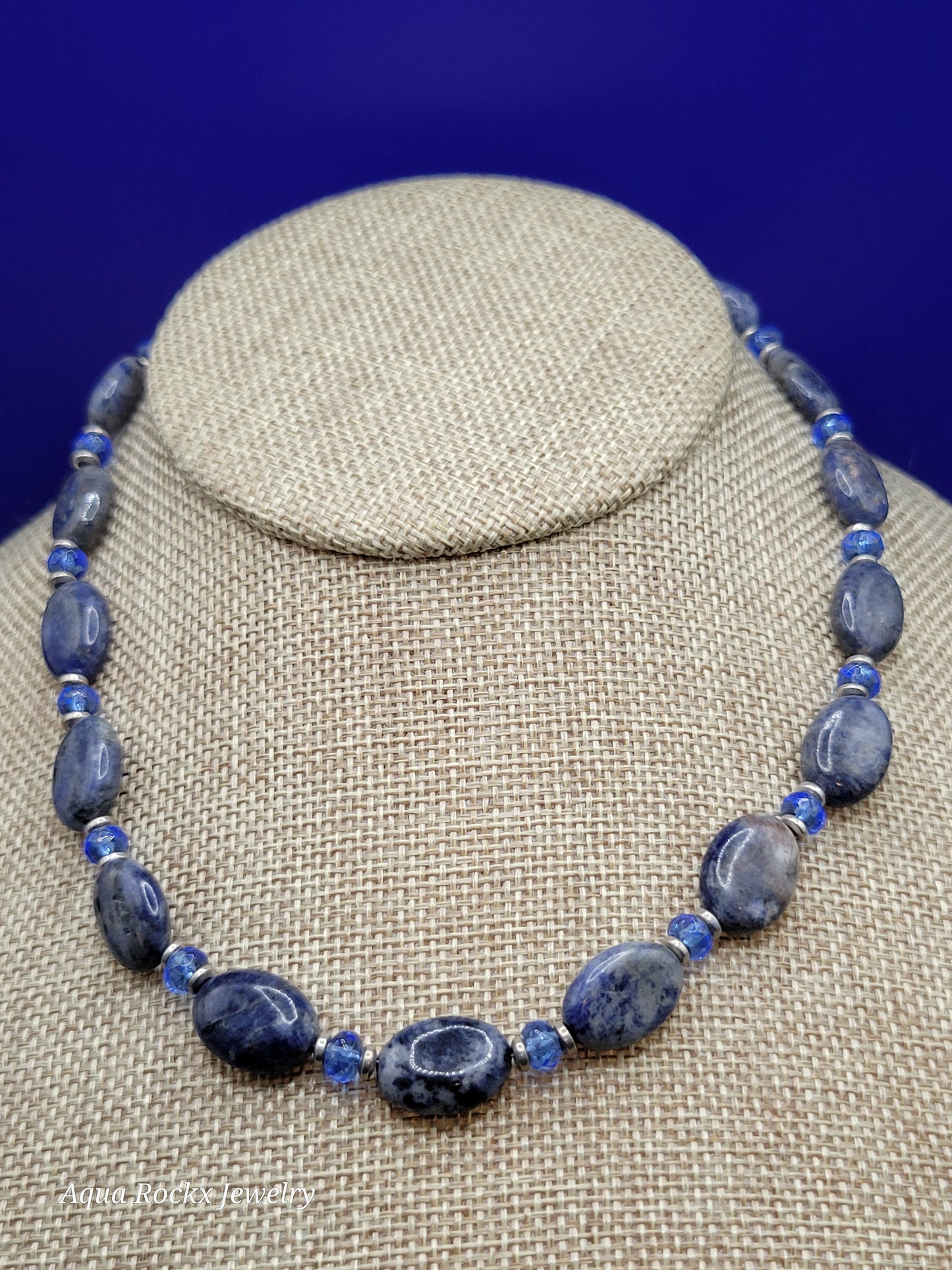 Blue Sodalite Gemstone Necklace