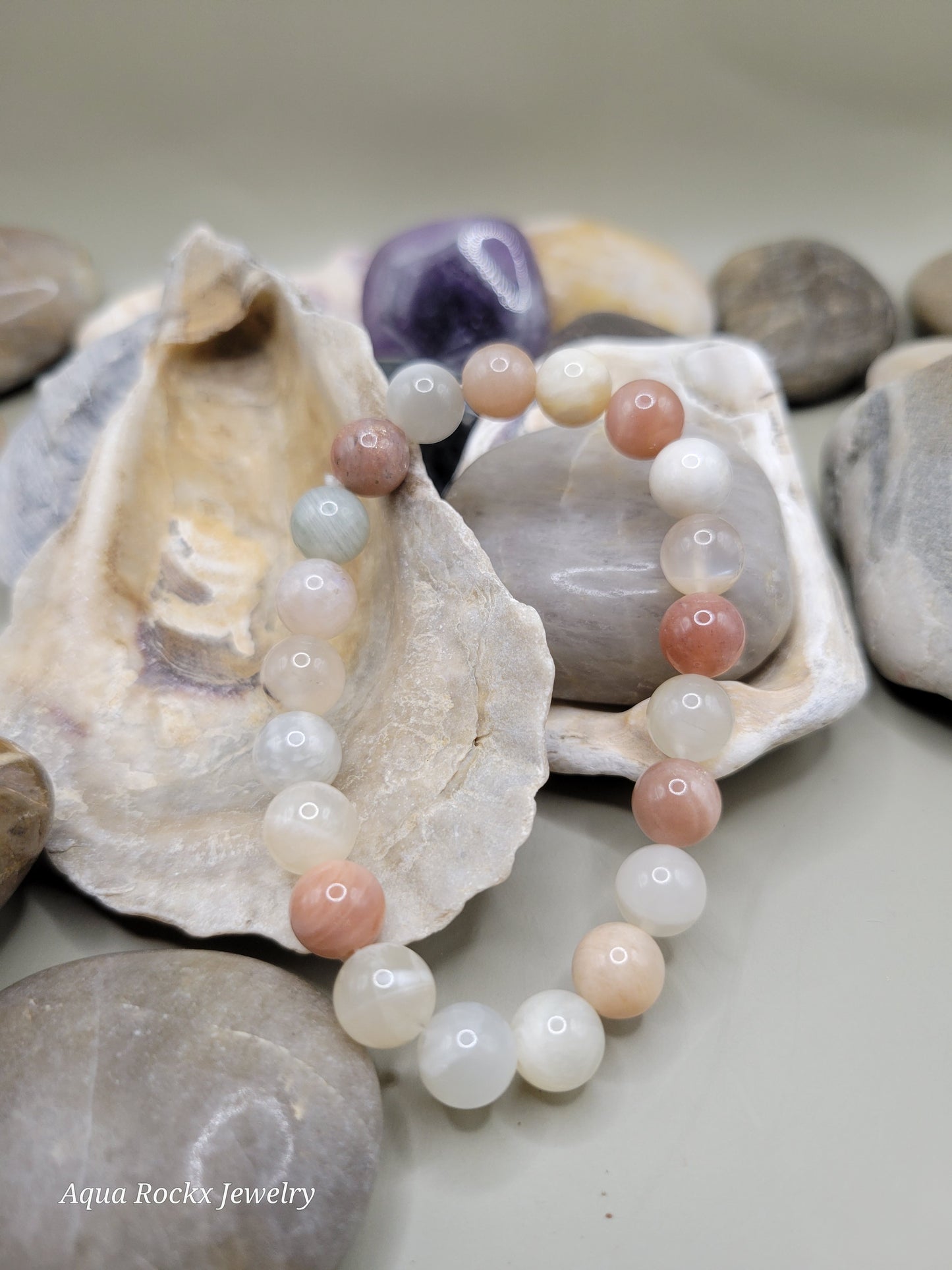 Moonstone Bracelet Stretch