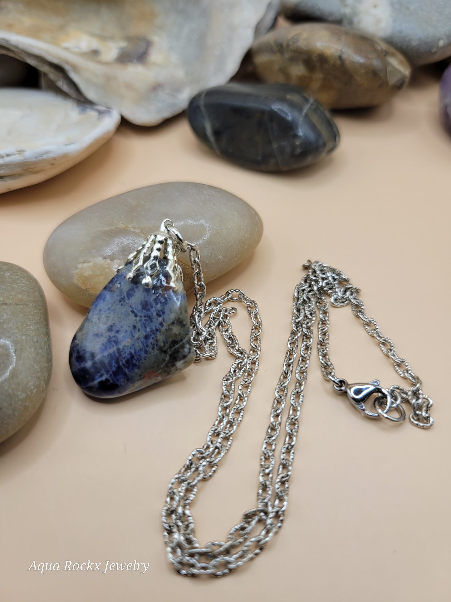 Sodalite Pendant Necklace