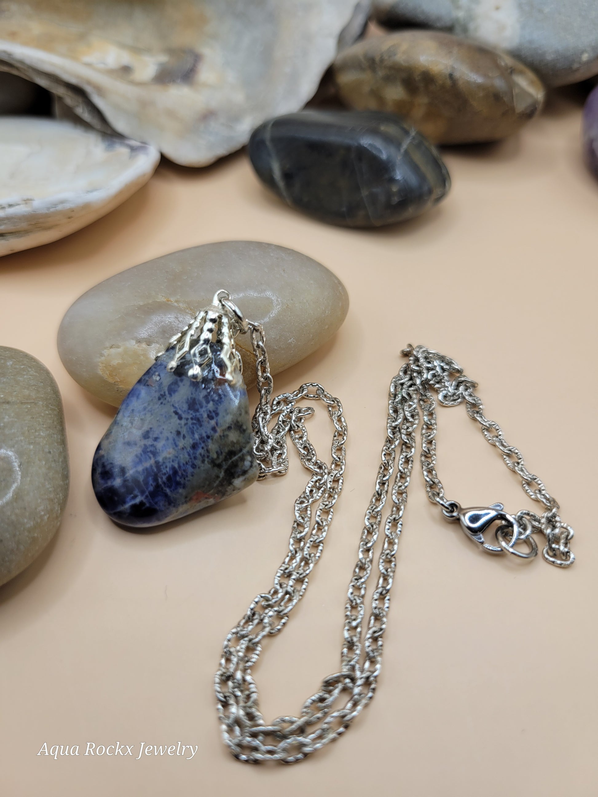 Sodalite Pendant Necklace