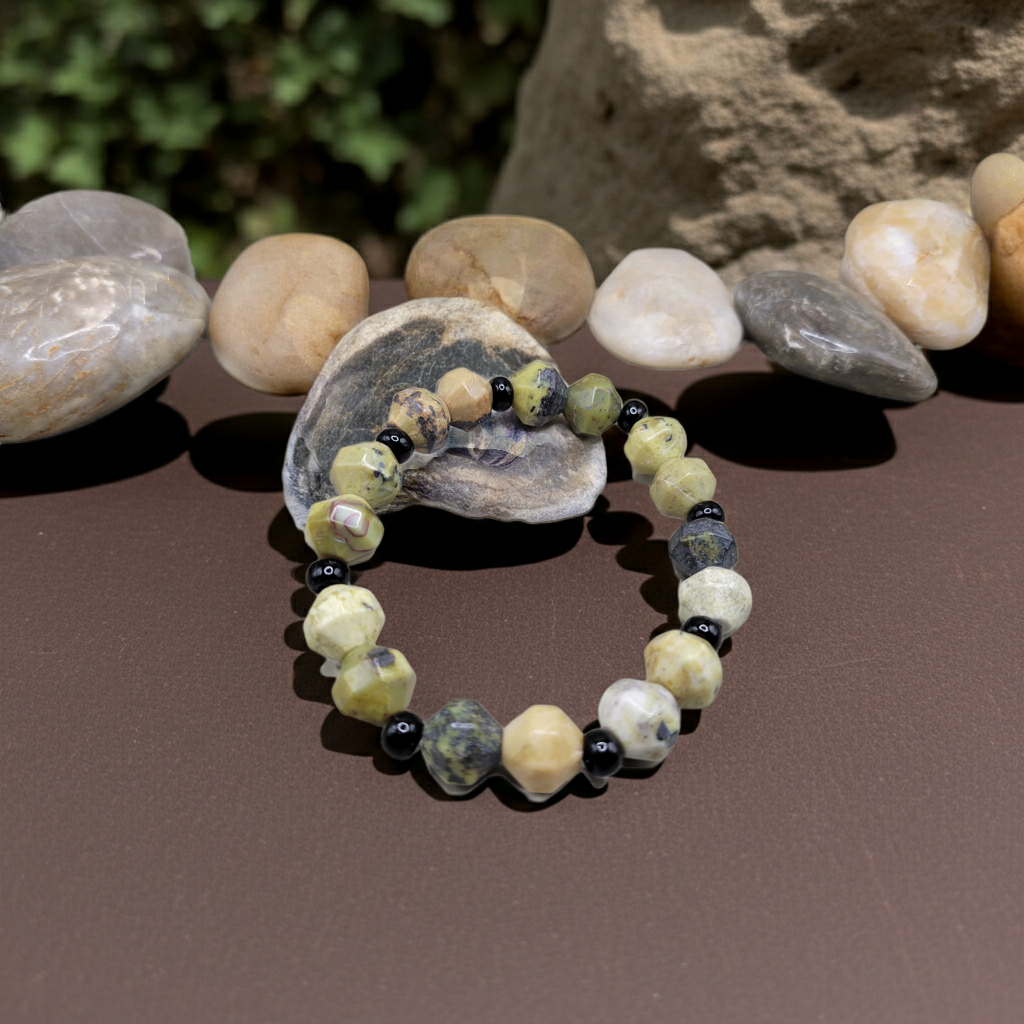 Yellow Turquoise Bracelet, Gift