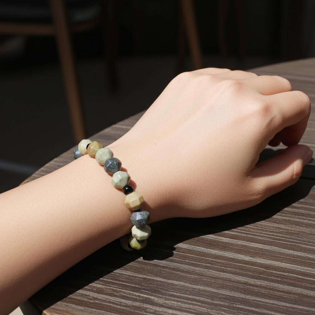 Yellow Turquoise Bracelet, Gift